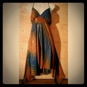 1970s Vintage Disco Dress